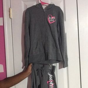 Girls Justice sweatsuit